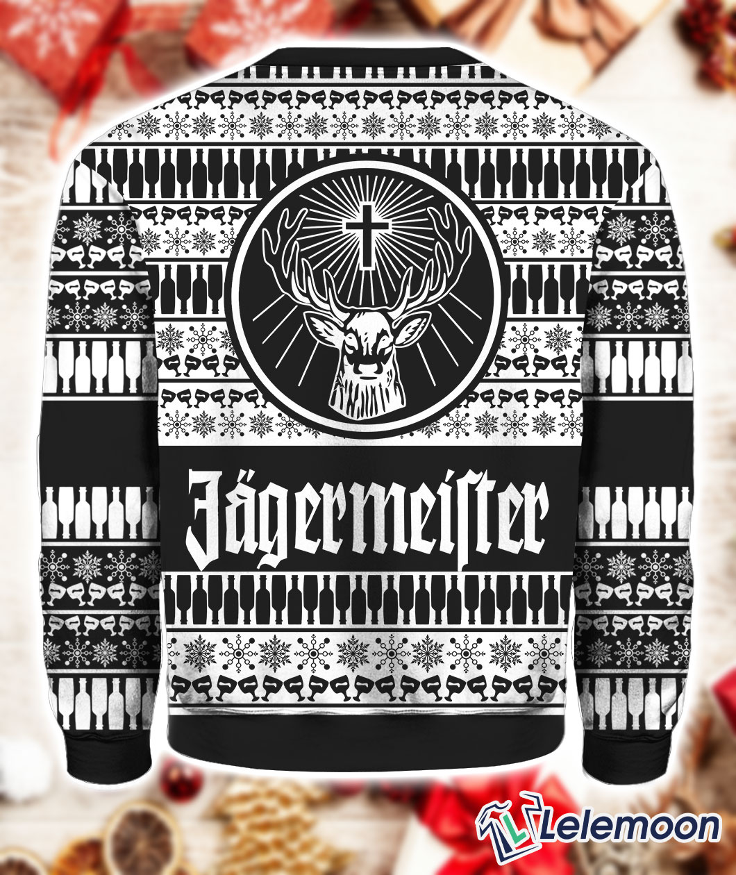JAGERMEISTER UGLY Premium Premium 3D Ugly Sweater All Over Print Us Size  Best
