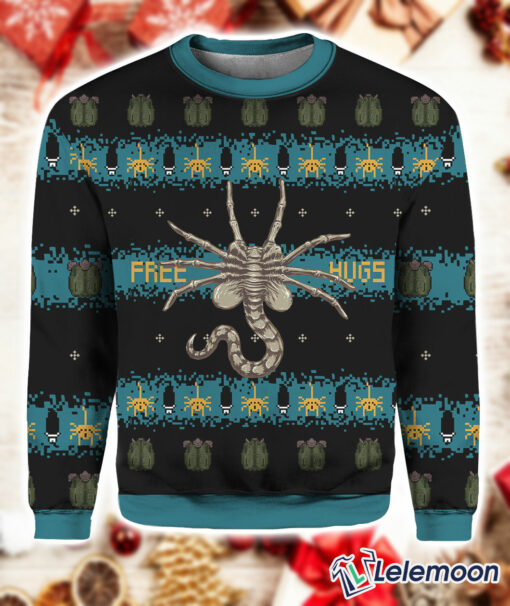 Alien Facehugger Christmas Sweater $41.95