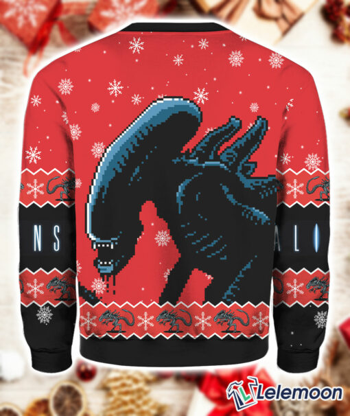 Alien Xenomorph Christmas sweater $41.95