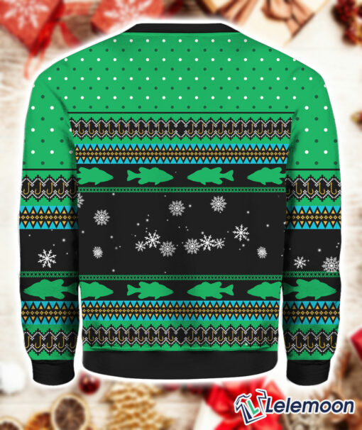All I want for Christmas is a big fish Christmas sweater $41.95