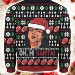 Oh Hi Santa The Room Ugly Christmas Sweater $41.95