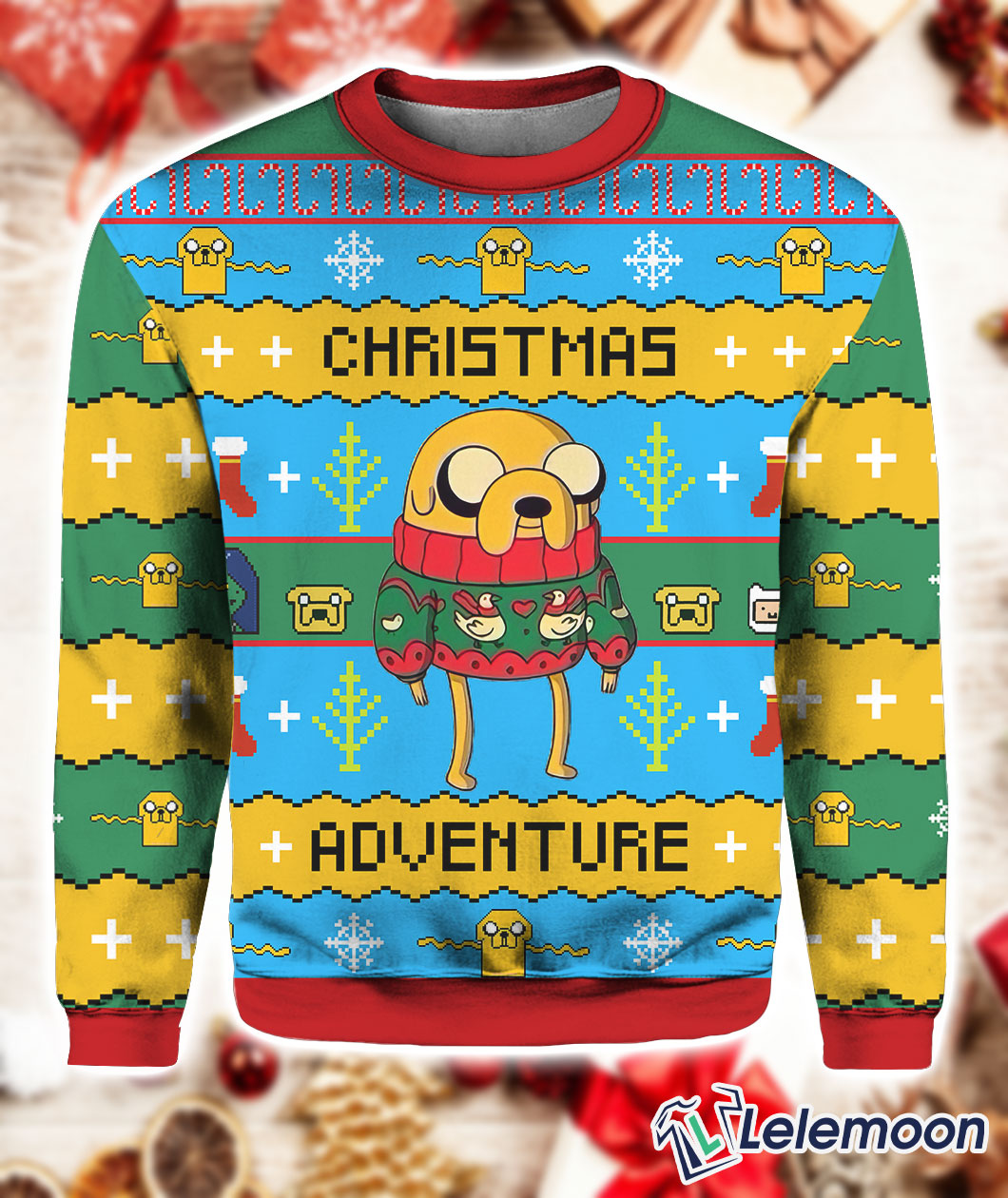 Christmas Adventure Time Ugly Christmas Sweater Christmas Adventure Time Ugly Christmas Sweater $41.95