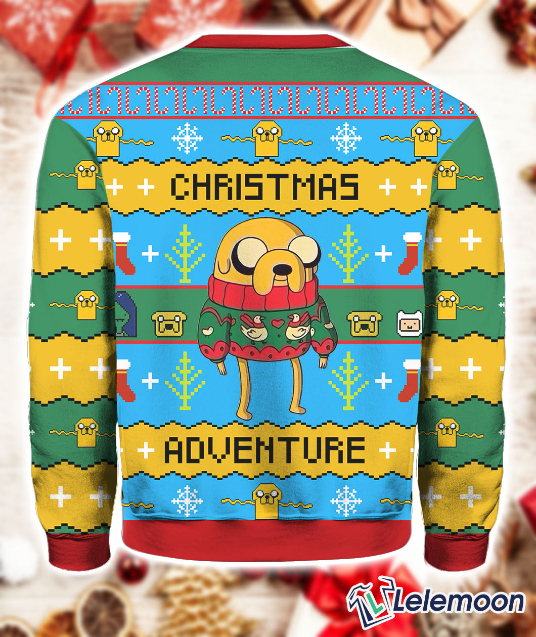 Christmas Adventure Time Ugly Christmas Sweater Christmas Adventure Time Ugly Christmas Sweater $41.95