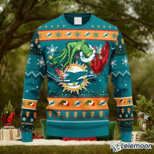 Dolphin Grnch Christmas Ugly Sweater For Men Women $41.95