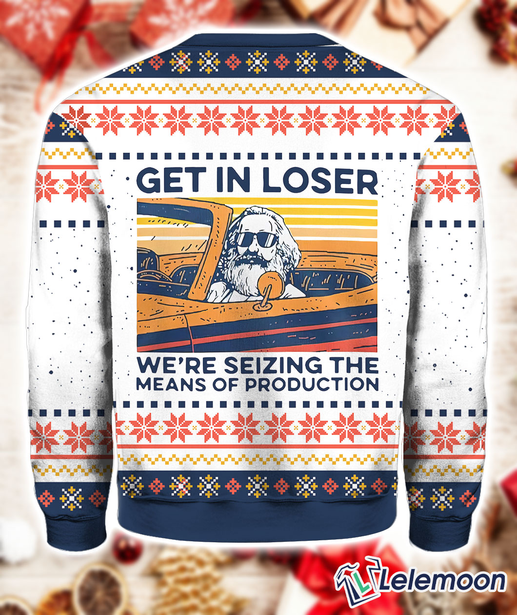 Marx christmas sweater deals