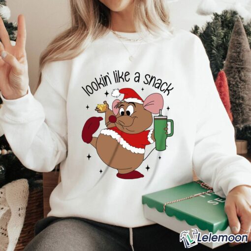 Gus Gus Lookin Like a Snack Christmas Shirt Sweatshirt $30.95