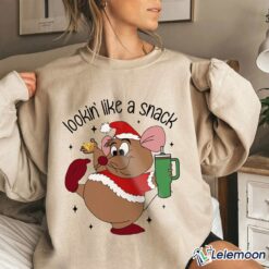 Gus Gus Lookin Like a Snack Christmas Shirt Sweatshirt $30.95