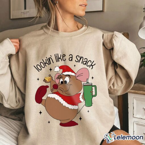 Gus Gus Lookin Like a Snack Christmas Shirt Sweatshirt $30.95