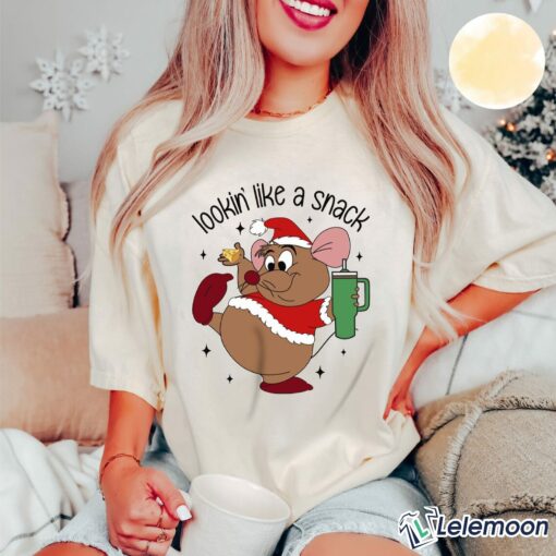 Gus Gus Lookin Like a Snack Christmas Shirt Sweatshirt $30.95