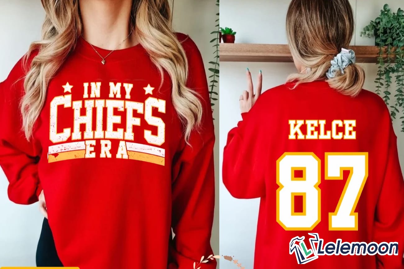 In My Chiefs Era Shirt Travis Kelce Swift 87 Lelemoon