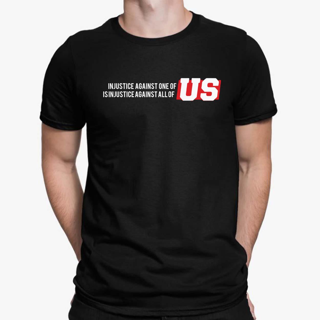 Lamar Jackson Injustice Against One Of Is Injustice Against All Of T-Shirt Lamar Jackson Injustice Against One Of Is Injustice Against All Of T-Shirt $19.95