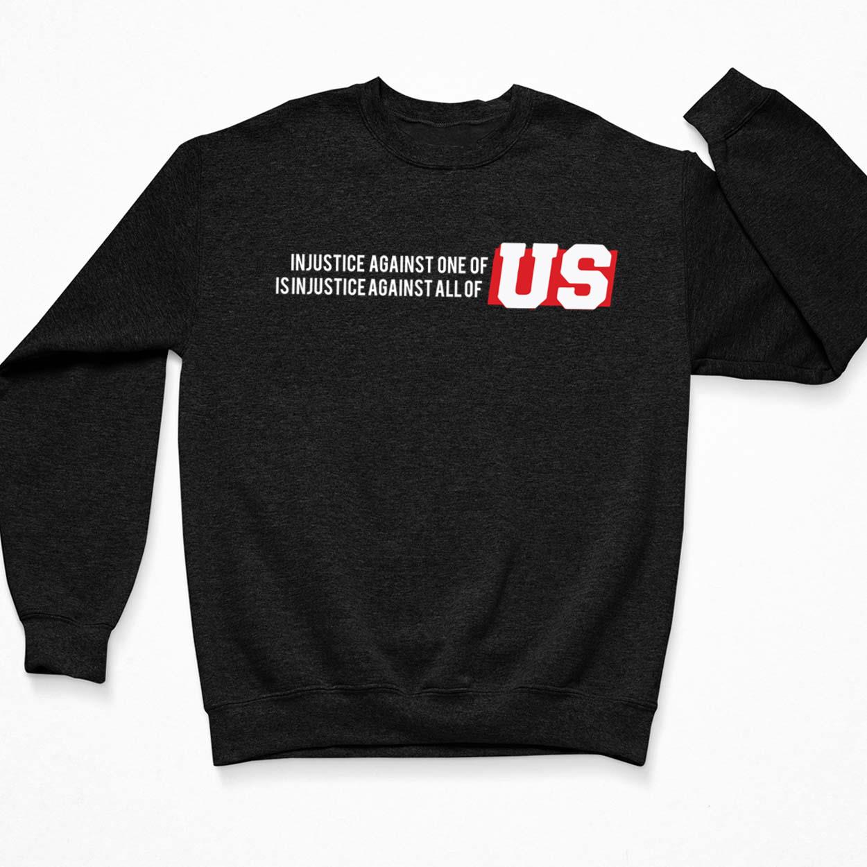 Lamar Jackson Injustice Against One Of Is Injustice Against All Of T-Shirt Lamar Jackson Injustice Against One Of Is Injustice Against All Of T-Shirt $19.95