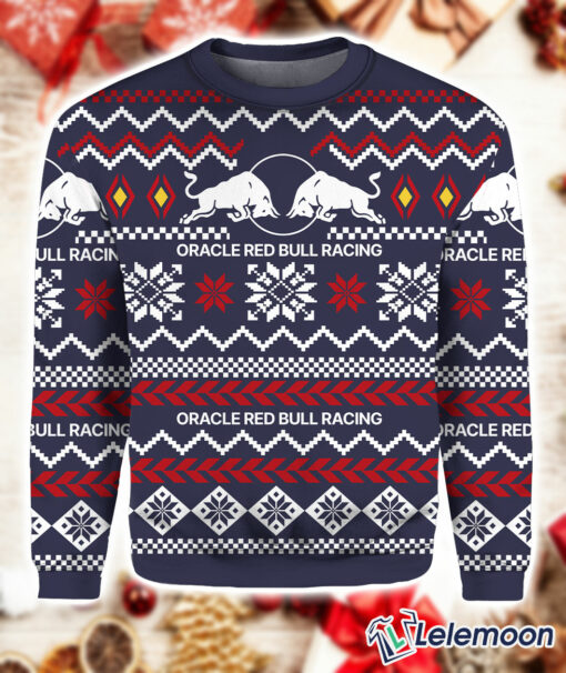 Oracle Red Bull Racing Ugly Christmas Sweater $41.95