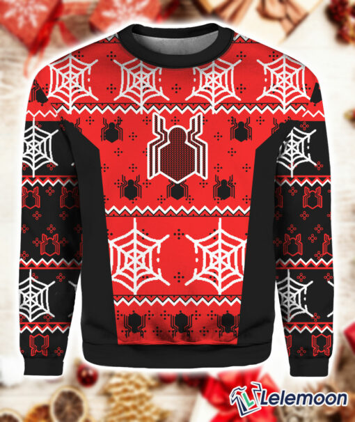 Spiderman Uniform Ugly Christmas Sweater $41.95