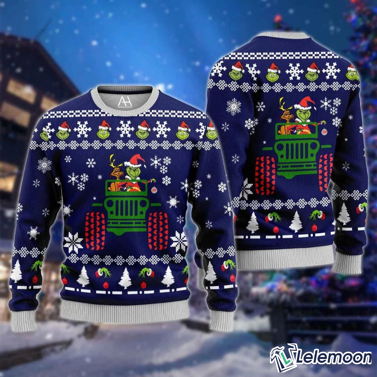 Jeep xmas sweater on sale