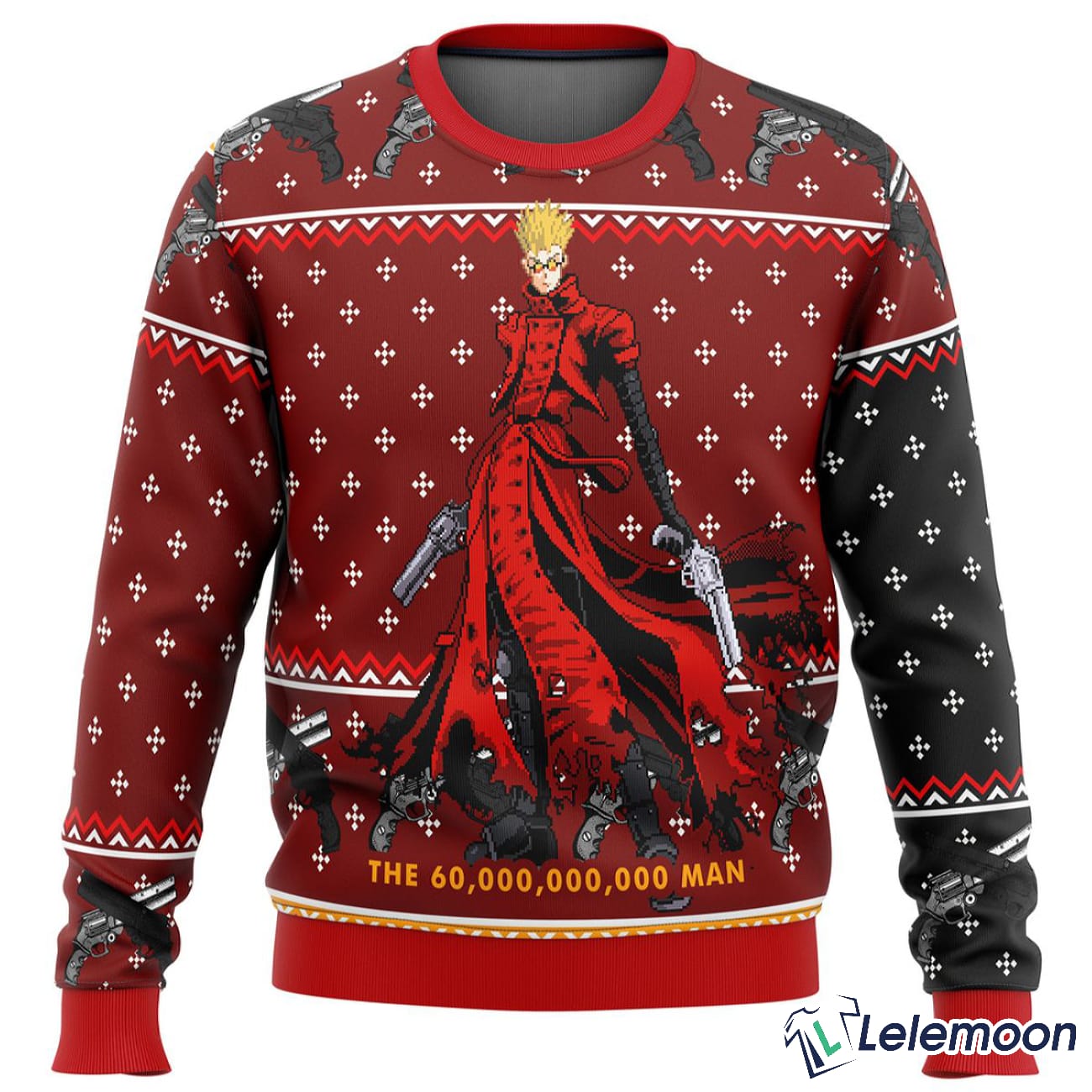 Trigun Vash the Stampede Ugly Christmas Sweater Trigun Vash the Stampede Ugly Christmas Sweater $41.95