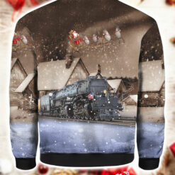 Union Pacific Railroad Big Boy No 4014 Steam Ugly Christmas Sweater $41.95