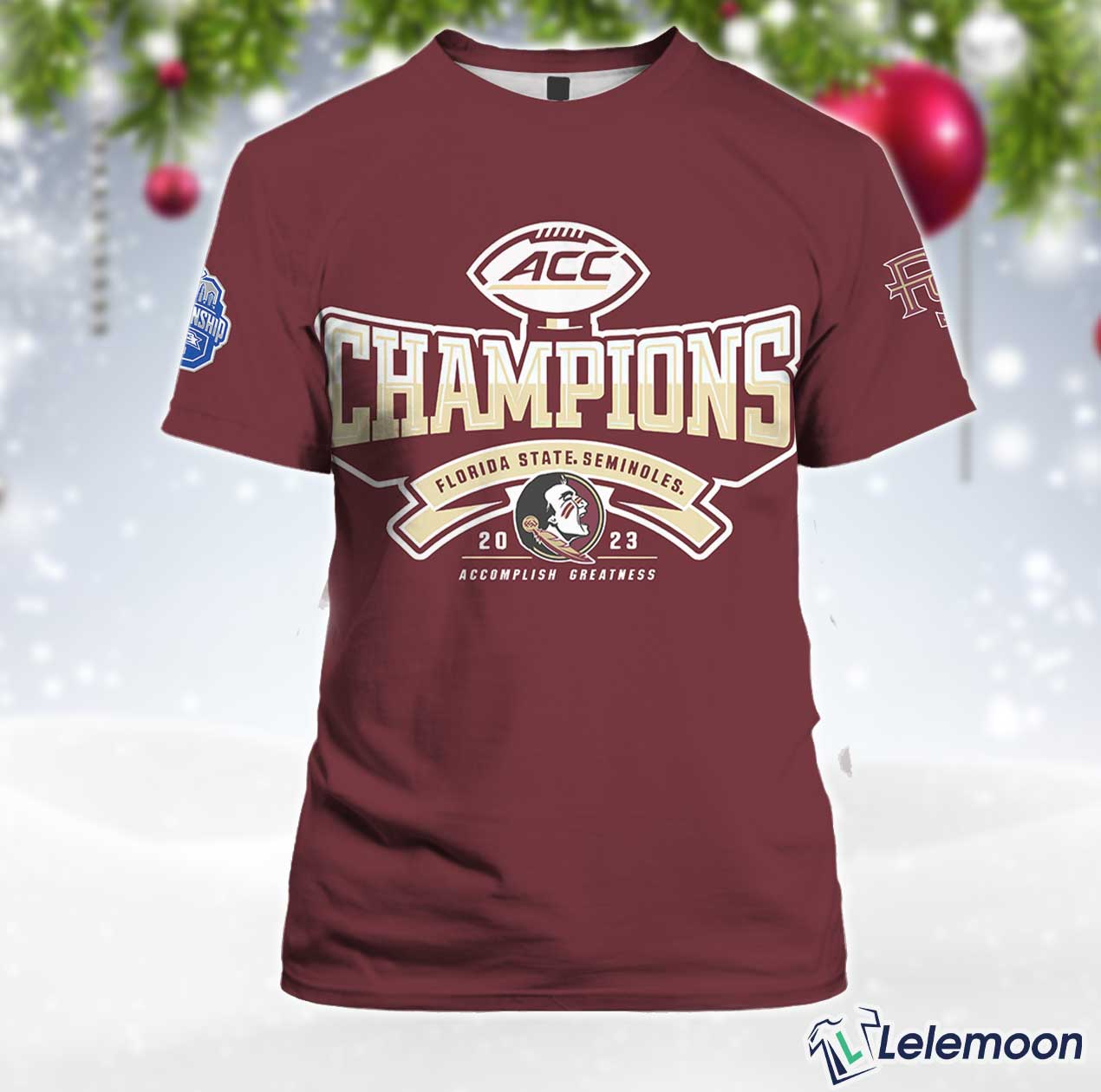 Seminoles 2023 ACC Football Conference Champions Shirt - Lelemoon