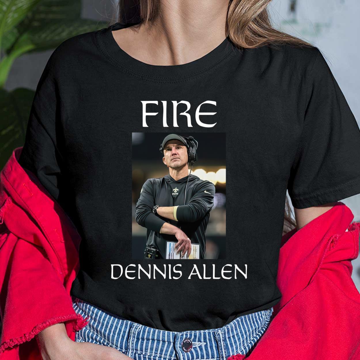 Fire Dennis Allen Shirt Lelemoon