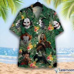 Horror Movie Characters Hawaiian Shirt