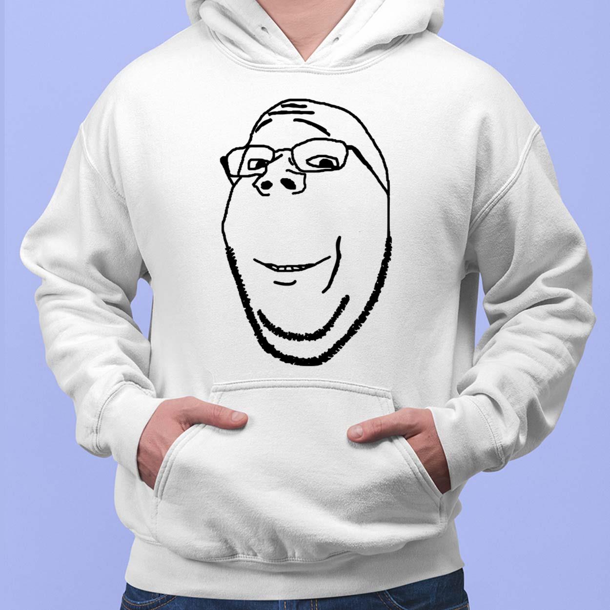 Smiling Wholesome Wojak Soyjak Shirt - Lelemoon