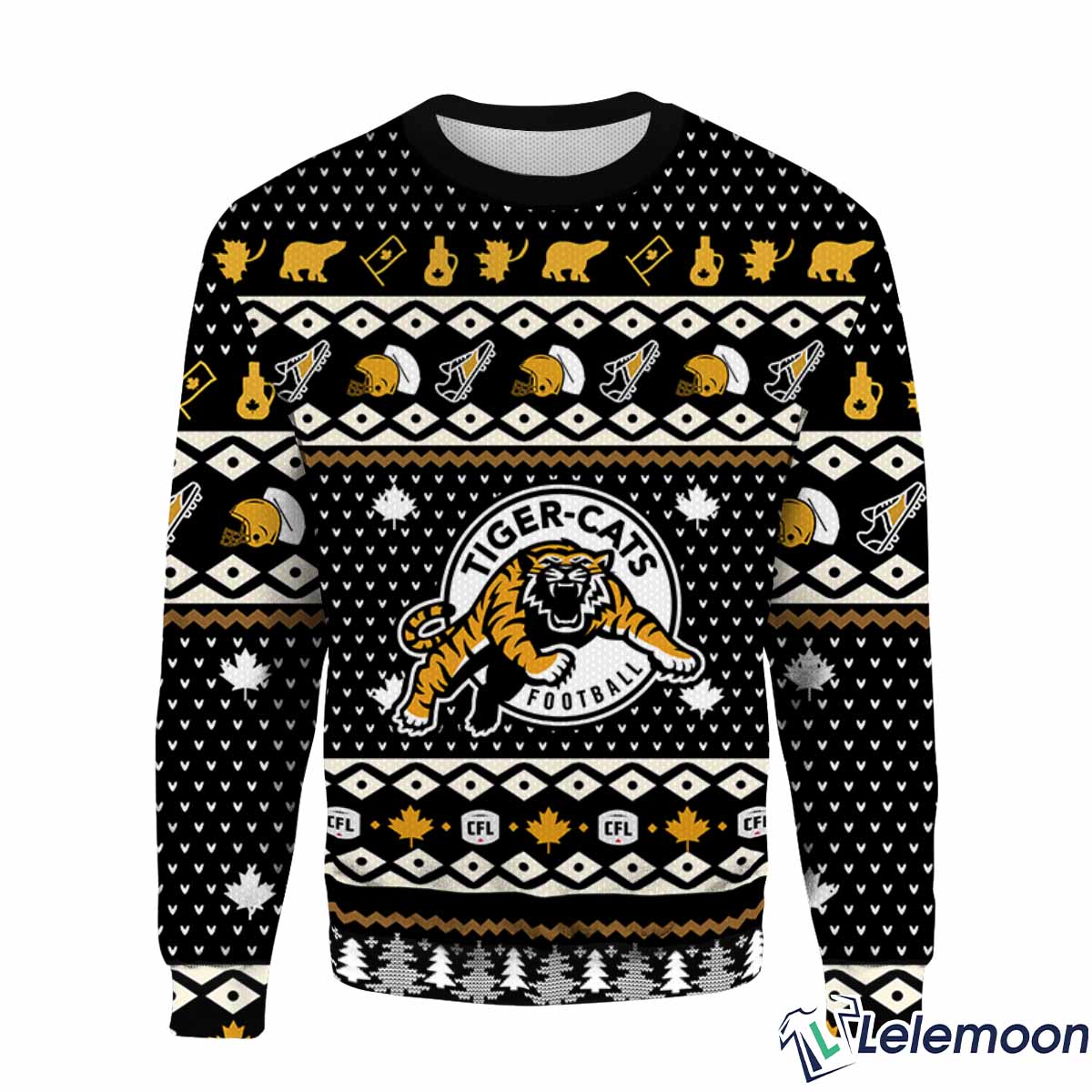 Tiger christmas sweater clearance
