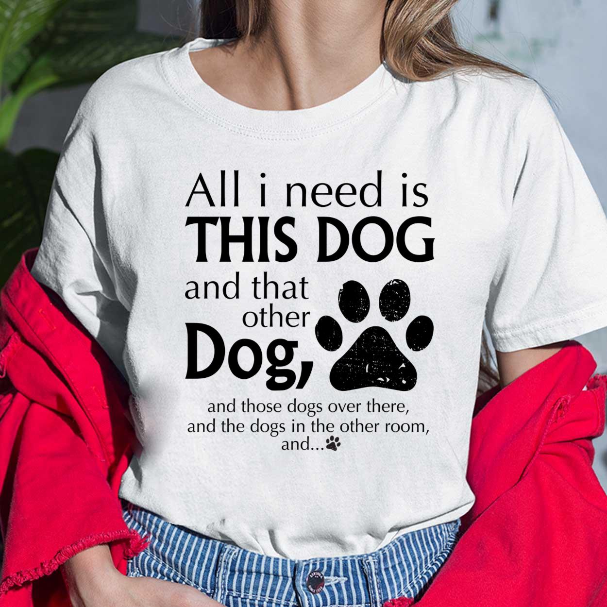 Dog print sweatshirt sale