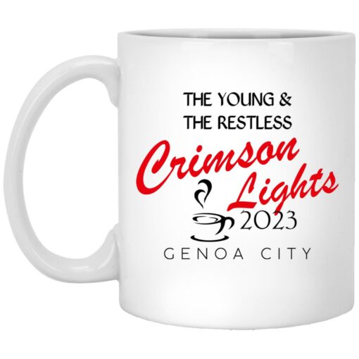 The Young & The Restless Crimson Lights 2023 Genoa City Mug $16.95