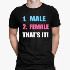 1 Male 2 Female That's It Shirt $19.95
