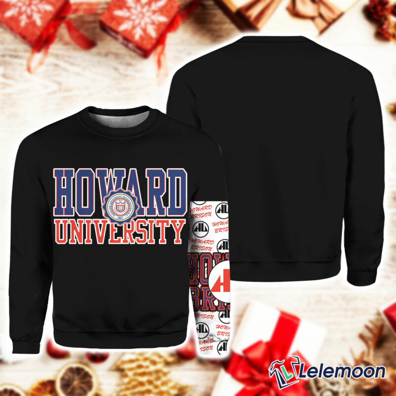 Vintage howard university sweatshirt hotsell