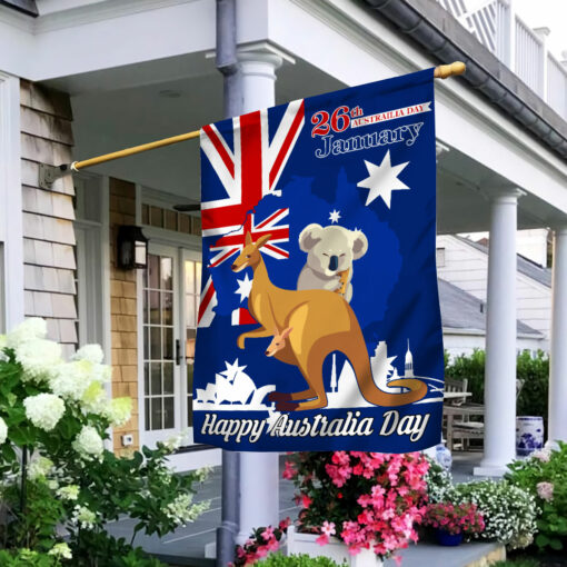 Happy Australia Day 26th January Flag $30.95
