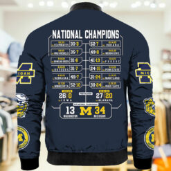 National Champions 2023 Michigan Bomber Jacket $46.95