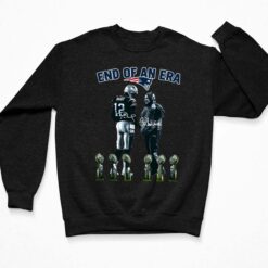 Patriot End Of Era Tom Brady And Bill Belichick Shirt $19.95