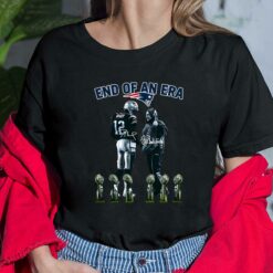 Patriot End Of Era Tom Brady And Bill Belichick Shirt $19.95