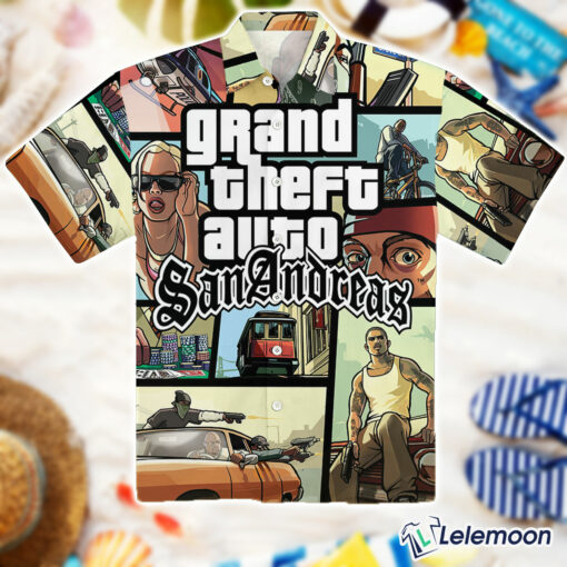 Michelle Alozie Grand Theft Auto Sananorea Shirt $36.95