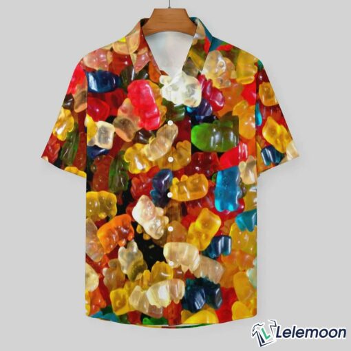 Gummy Bear Casual Fashion Short Hawaiian Shirt $36.95