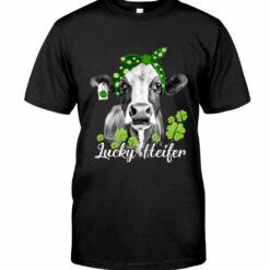 Lucky Heifer - St Patrick's Day Cow Classic T-Shirt $19.95