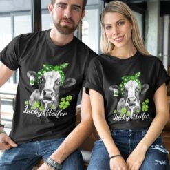 Lucky Heifer - St Patrick's Day Cow Classic T-Shirt $19.95