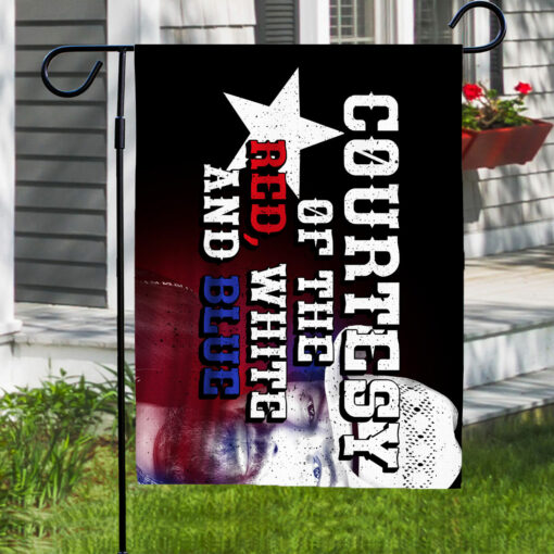 Courtesy Of The Red White And Blue Toby Keith Tribute Flag $30.95