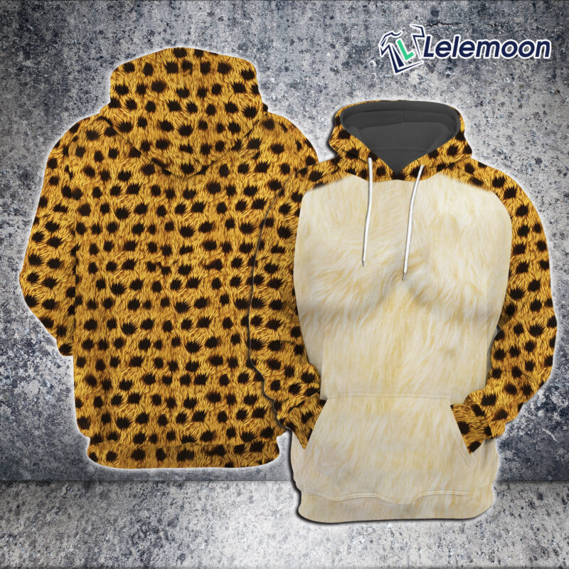 Cheetah Cosplay Custom Hoodie $45.95