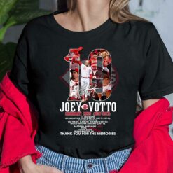 Joey Votto Reds 2007-2023 Thank You For The Memories Shirt $19.95