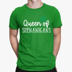 Women's Queen Of Shenanigans Print Casual Sweatshirt $30.95