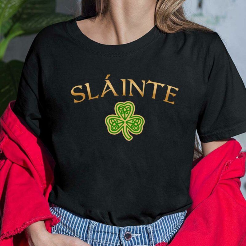 Women's Slainte St. Patrick's Day Print Hoodie $19.95