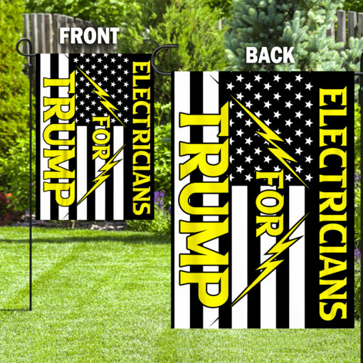 Electricians For Tr*mp Flag $30.95