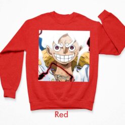 Red Max Holloway Luffy Gear 5th Hoodie $19.95