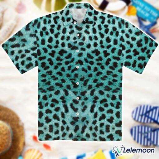 Leopard Print Mens Hawaiian Shirt $36.95