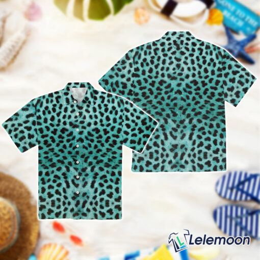 Leopard Print Mens Hawaiian Shirt $36.95