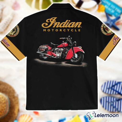 Motorcycle Indian Hawaiian Shirt $36.95