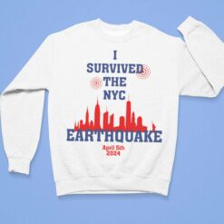 I Survived The NYC Earthquake April 5th 2024 Shirt $19.95