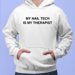 Machine Gun Kelly My Nail Tech Is My Therapist Shirt $19.95